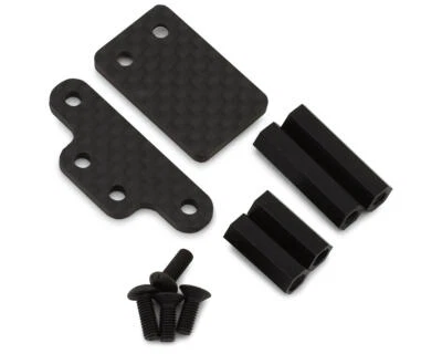 LapMonitor Kyosho MP9e/MP10e Carbon Fiber Transponder Mount [LPM04014] - Image 1 of 2