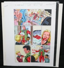 Seeker 3000 #1 p.12 Color Guide Art - Carter Shaw - 1998 by John Kalisz