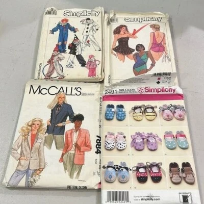4 Pound Box of Sewing Patterns from 70s- 2000s - box DD - Image 1 of 4