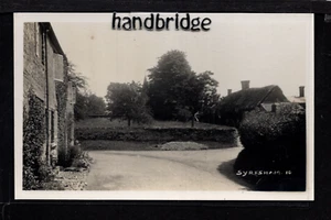 Syresham, Dorfansicht - südwestlich von Towcester - echte fotografische Postkarte - Bild 1 von 1