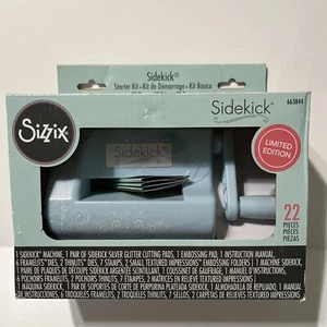 Sizzix Sidekick Starter Kit - Hellblau 22 Teile Stanze, Dies - Sammelalbum Basteln - Bild 1 von 11