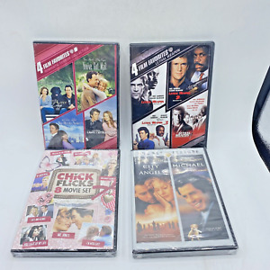 Lot Of 4 DVD's 4 Film Favorites Lethal Weapon Romantic Comedy Chick Flicks READ