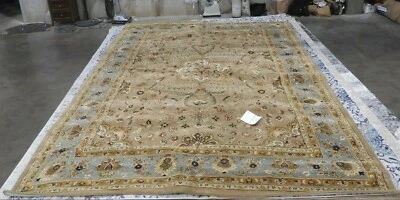 Alfombra dañada BEIGE/AZUL 9'-6" X 13'-6", precio reducido 1172627883 CL387A-10 Foto 1 de 4