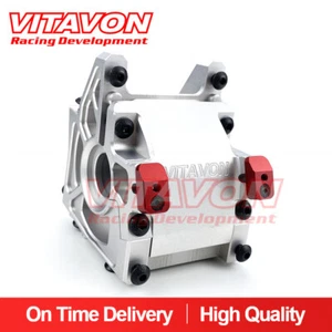 Vitavon DBXL E2.0 Front Bulkhead Redesigned CNC Aluminum7075 For LOSI Silver - Picture 1 of 4