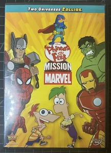 2013 Phineas and Ferb Mission Marvel DVD - Picture 1 of 3