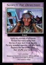 Babylon 5 CCG-search for direction/the shadows