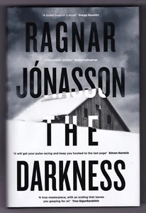 The Darkness by Ragnar Jónasson - Hardcover - 1st English Edition - Nordic Noir - Picture 1 of 5