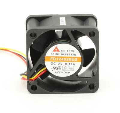 Y.S.TECH FD124020EB DC12V 0.12A 4020 40mm 4CM 40x40x20mm 3Pin Cooling Fan - Image 1 of 4