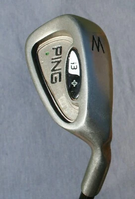 Ping i3+ "W" Wedge Pitching Wedge Original Graphite Shaft Green Lie Angle - Image 1 of 4