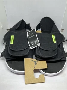 Nike Jordan Ls Slide Sandalen für Herren, Größe US 11 schwarz/weiß/grün CZ0791-002 - Bild 1 von 10