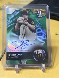 2023 Bowman Platinum Dylan Lesko Autograph 80/99 TOP-77
