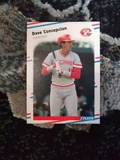 1988 Fleer Dave Concepcion #229 Cincinnati Reds