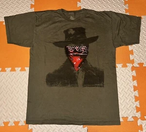 Gap Mens Medium T Shirt Khaki With Cowboy Graphic Tee - Picture 1 of 6