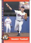 1993 Pacific Ryan 27Th Season Texas Rangers Baseball Card #248 Smokin' Fastball