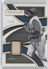 2022 Panini Immaculate Legends Materials /25 Vladimir Guerrero #LM-VG HOF