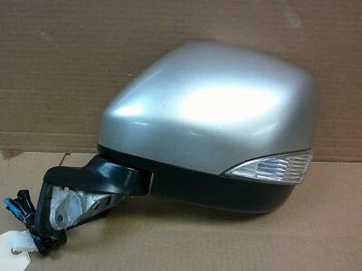 Espejo retrovisor lateral izquierdo izquierdo del conductor Nissan Quest 11-17 intermitente plateado metálico Foto 1 de 4