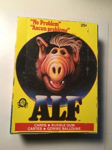Alf TV show cards series 1 O-Pee-Chee 48 Sealed Packs box 1987