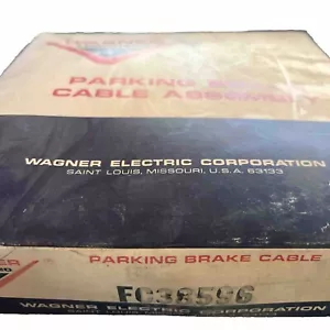 Wagner Parking Emergency Brake Cable FC-38596 FC38596 38596 - Picture 1 of 4