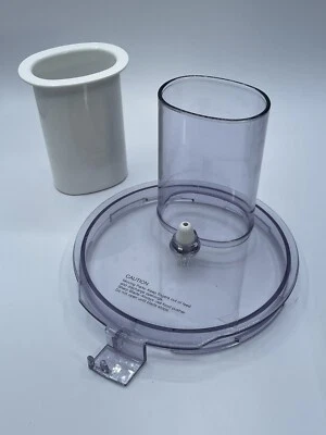 Tapa para cuenco Braun Combimax K600 650 700 750 procesador de alimentos piezas originales OEM Foto 1 de 4