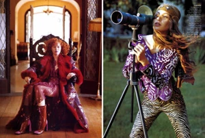 1999 Meisel Gisele Bundchen Maggie Rizer Audrey Marna MAGAZINE EDITORIAL - Picture 1 of 10