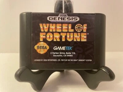Wheel of Fortune (SEGA Genesis) Cleaned Tested Working - Image 1 of 4