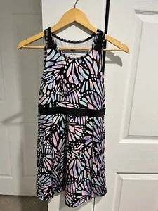 Lands End Girls Size L (10-12) Athletic Tank Top Dress Pockets - Picture 1 of 10