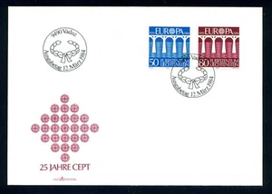 Liechtenstein 1984 FDC Europa Mi.837 - 838. - Picture 1 of 1