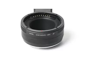 Adattatore autofocus KIPON per obiettivo Contax 645 per fotocamera medio formato attacco Fuji G - Foto 1 di 5