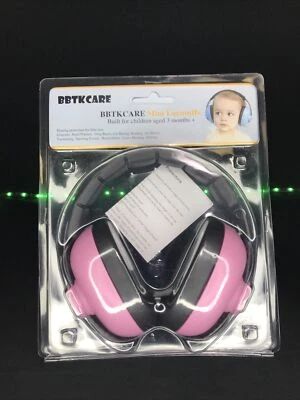 Mini orejeras Banz cancelación de ruido para niños nuevas en paquete ROSA Foto 1 de 4