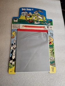 Vintage 1975 Bugs Bunny Magic Slate Paper Saver - Picture 1 of 4