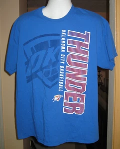 Oklahoma City Thunder Basketball Team T Shirt   XL  Blue - Picture 1 of 6
