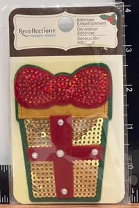 Recollections Geschenkbox mit selbstklebender Verzierung Pailletten und Schleife 23794045857 - Bild 1 von 2