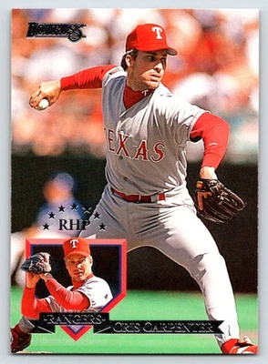1995 Donruss #493 Cris Carpenter Texas Rangers - Image 1 of 2