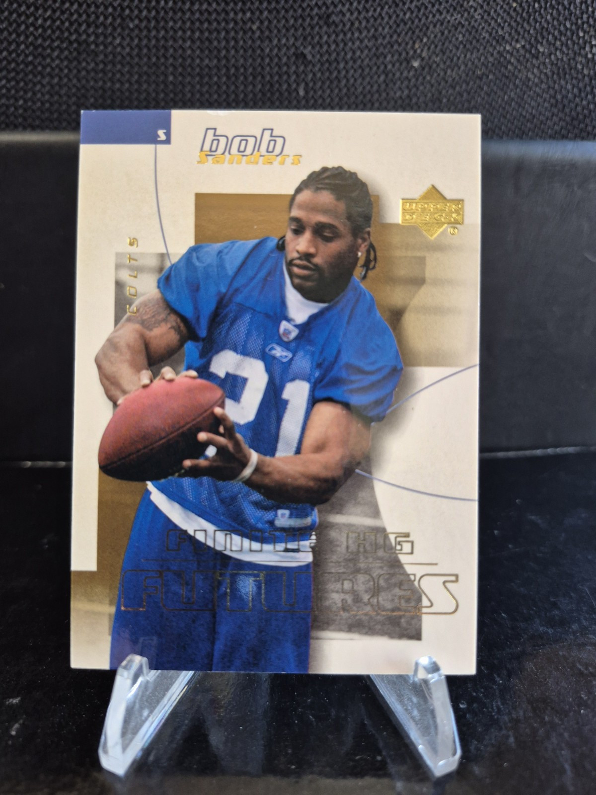 Bob Sanders Upper Deck Finite HG #170 Base