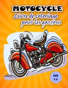 Livre de coloriage de motos pour les enfants: Big and Fun Motorcycle Images for  - Picture 1 of 1