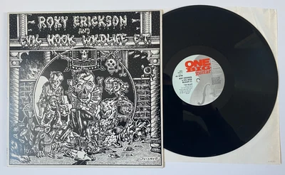 Roky Erickson And Evil Hook Wildlife ET- 1986 UK One Big Guitar Rec. 12" 45 _EX - Image 1 of 4