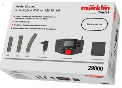 Marklin HO 29000 Digital Start with Marklin w/Mobile Station 2 Track US 120v NIB - Image 1 of 2