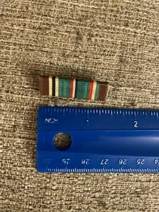 WWII US Army European Theater Campaign Medal Ribbon Bar ETO - Picture 1 of 3