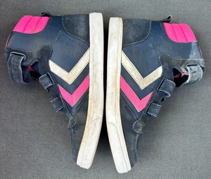 Hummel Leder High-Top Sneaker pink blau Gr. 34 - Bild 1 von 5