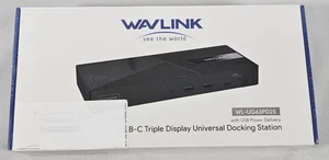 15-in-1 4K USB C Docking Station Triple Display 100W Charging HDMI USB Hub HDMI - Picture 1 of 6