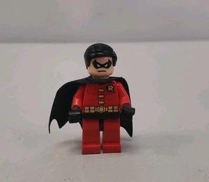 Lego Robin Minifigure Black Cape DC Super Heroes Batman  - Picture 1 of 2