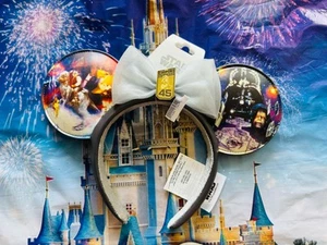 2025 Disney Parks Star Wars Empire Strikes Back 45th Anniversary Ears Headband - Picture 1 of 2