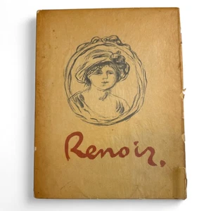Vintage Renoir Art Book Illustrated Cover - Bild 1 von 9