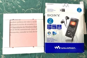 Sony Walkman NWZ-A815 Black (2GB) Digital Media Player - New but Opened Box - Picture 1 of 2
