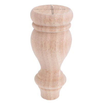  French Decorative Wooden Table Legs Furniture Feet Replacement Coffee - Image 1 of 4