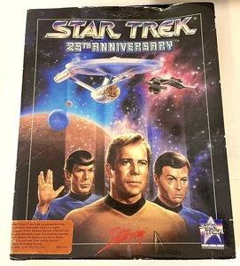 1991- Interplay- Paramount-Star Trek- 25th Anniversary- Space Flight Adventure - Picture 1 of 19