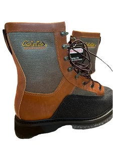 Cabelas Master Guide Fliegenfischen Stiefel Filzboden Wat Größe 12 Herren Neu - Bild 1 von 5