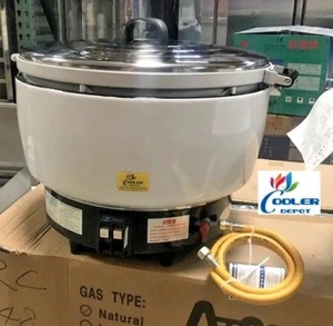 NEW 80 Cup Propane or Gas Rice Cooker Warmer Cooler Depot Model RN23L - Picture 1 of 5