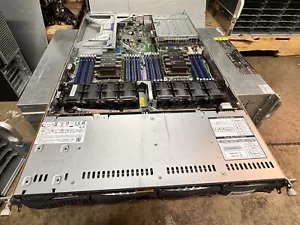 SYS-6019U-TRT SUPERMICRO X11DPU 4LFF 2x 18 CORE 8124M 3.0GHz 128GB RAM 4x TRAY - Picture 1 of 3