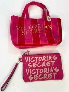 Pacchetto portafoglio e borsa a mano Victoria Secret con zip e portafoglio - Foto 1 di 12